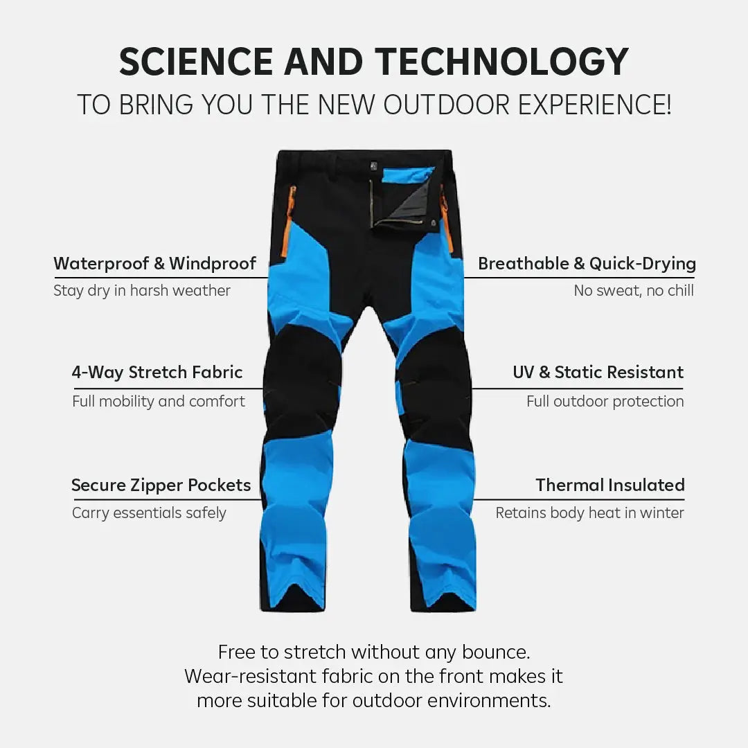 Waterproof Windproof Stretch Pants + Free Gloves