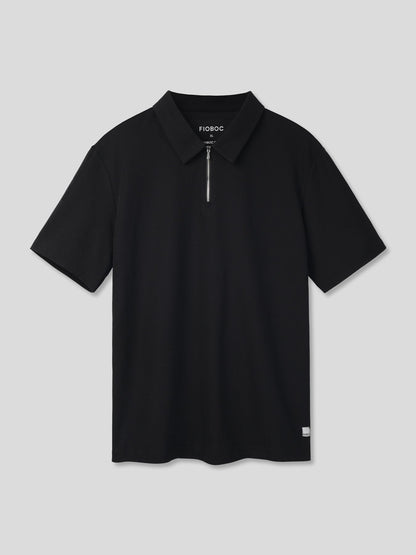 PerformancePro Piqué Short Sleeve Half Zip Polo