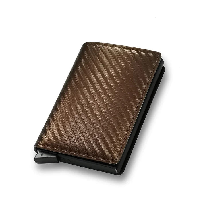 Slim anti-theft wallet